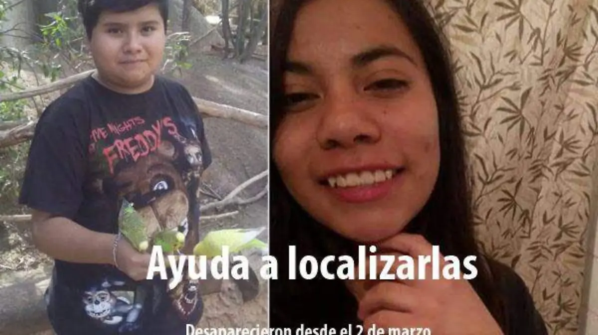 Nisa y Vanessa desaparecieron en Puebla